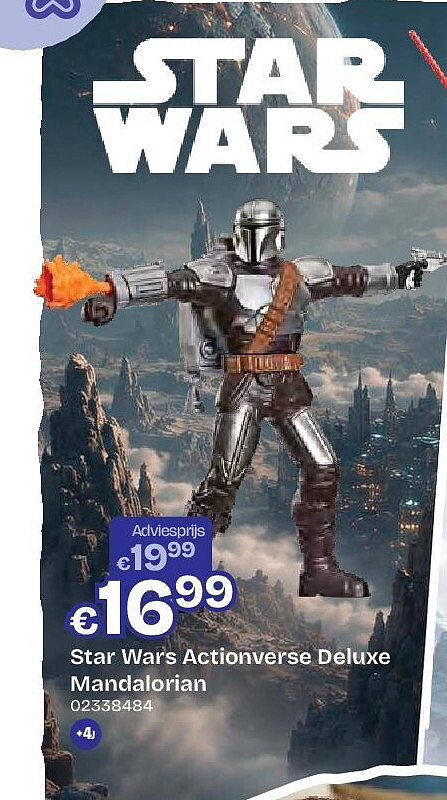Star Wars Actionverse Deluxe Mandalorian