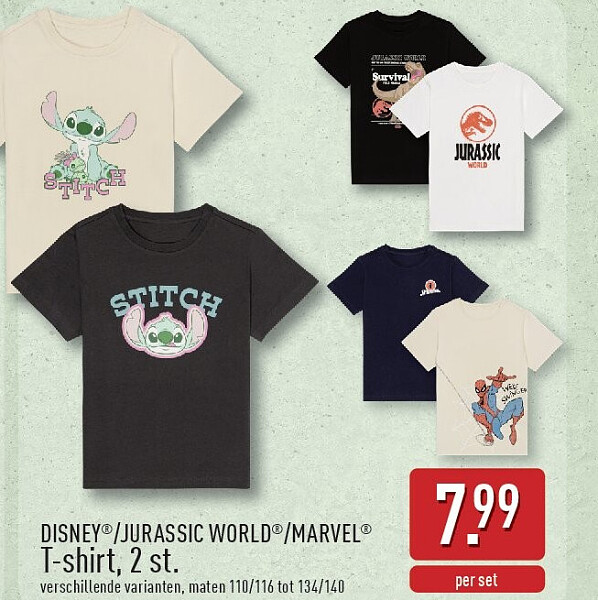 T-shirt, 2st.