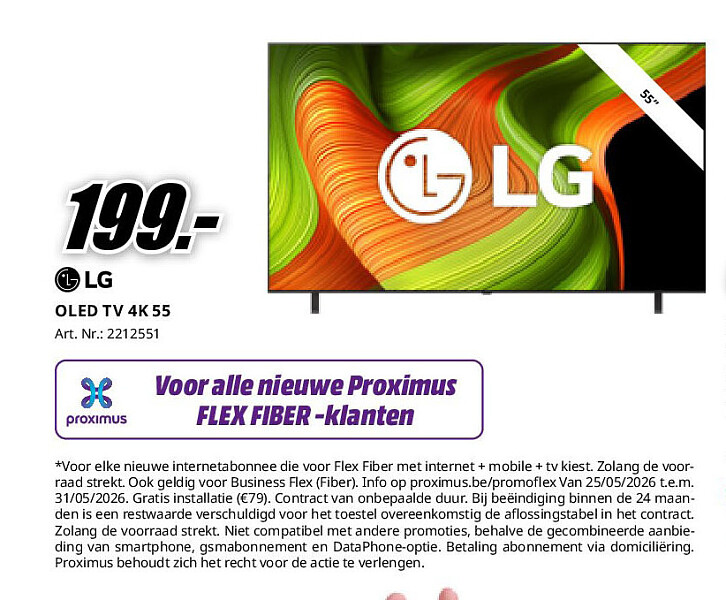 LG OLED TV 4K 55