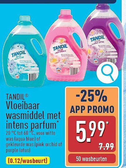 TANDIL® Vloeibaar wasmiddel met intens parfum