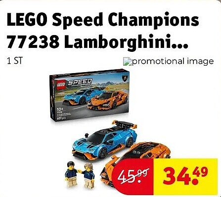 LEGO Speed Champions 77238 Lamborghini...