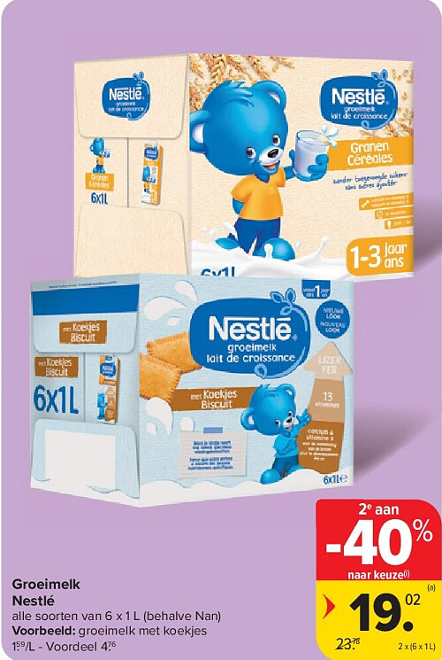 Groeimelk Nestlé