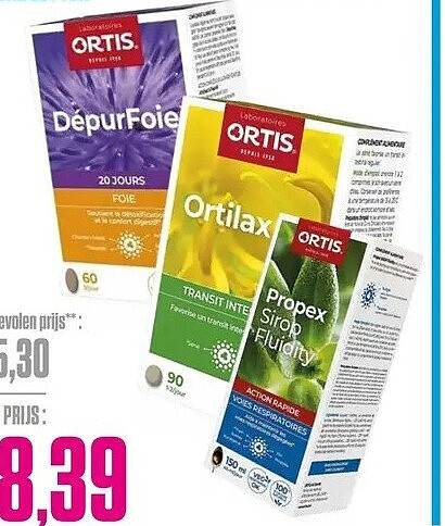 Ortis Leverzuivering 60 tabletten