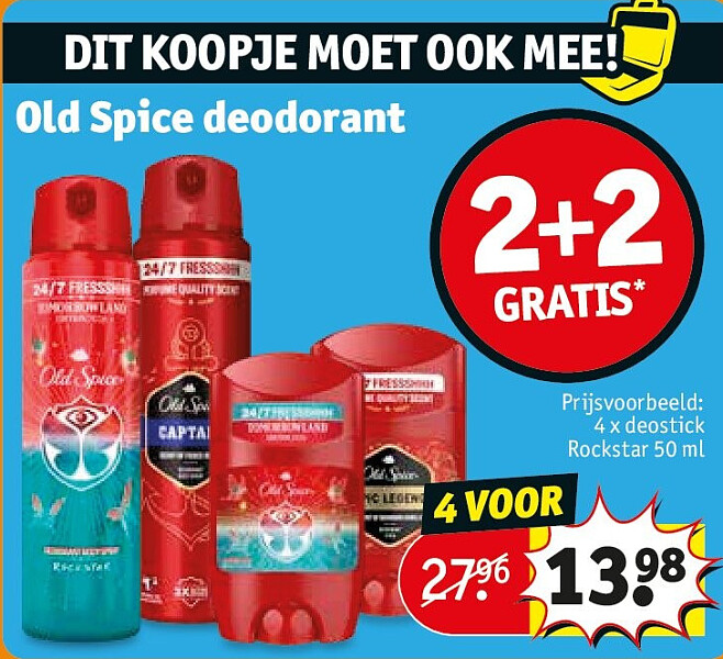 4 x deostick Rockstar 50 ml