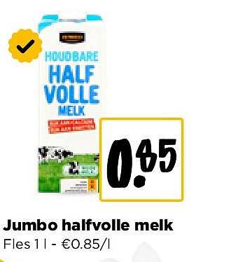 Jumbo halfvolle melk