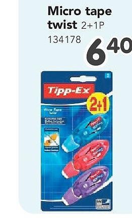 Micro tape twist 2+1P 134178