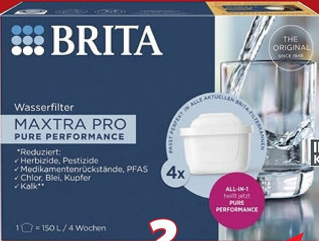 BRITA Wasserfilter-Kartuschen »MAXTRA PRO Extra Kalkschutz«