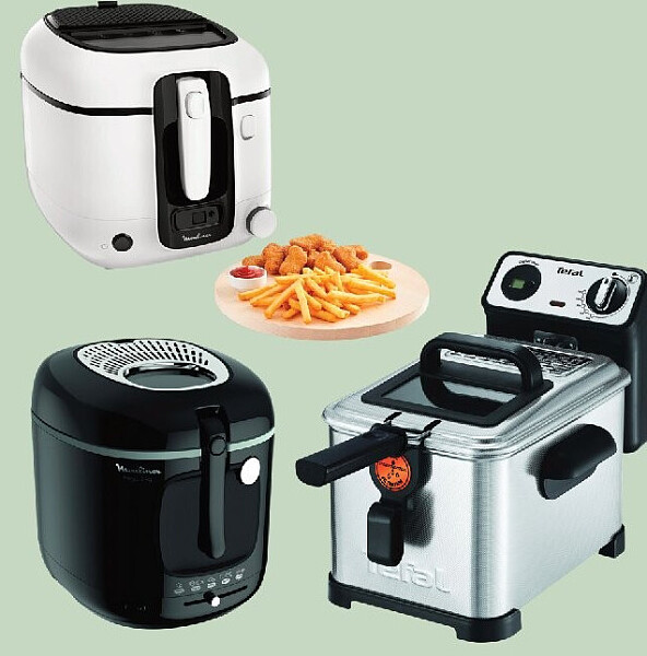 Sélection de friteuses Moulinex, Tefal et SEB