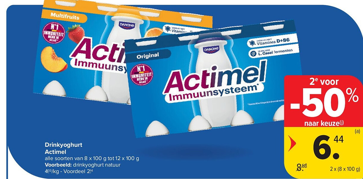 Drinkyoghurt Actimel