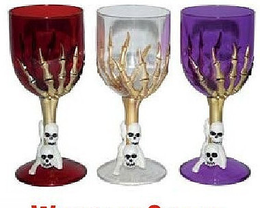 Wijnglas Skelet