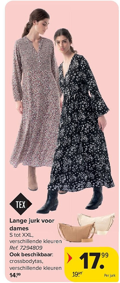 Lange jurk voor dames