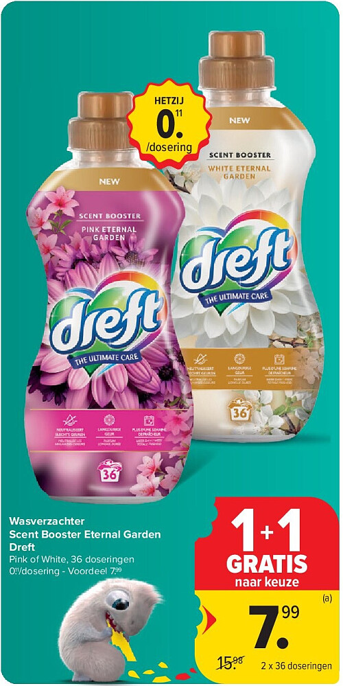 Wasverzachter Scent Booster Eternal Garden Dreft