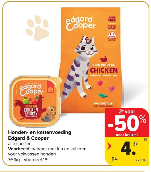 Honden- en kattenvoeding Edgard & Cooper