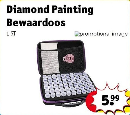 Diamond Painting Bewaardoos
