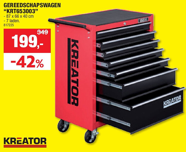 GEREEDSCHAPSWAGEN “KRT653003”
