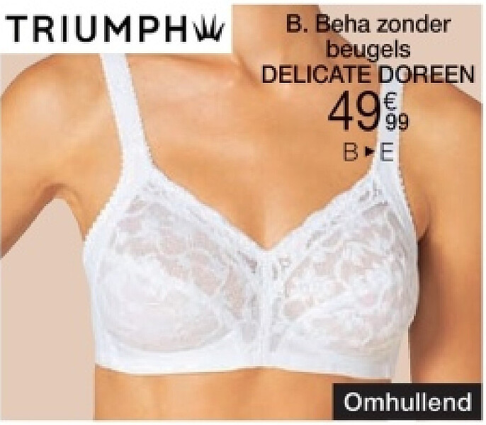 Beha zonder beugels Delicate Doreen