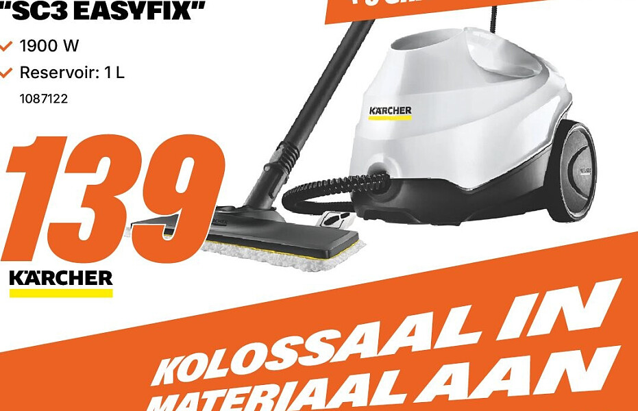 Stoomreiniger SC3 EasyFix