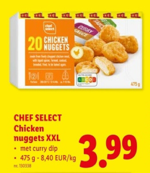 Chicken nuggets XXL