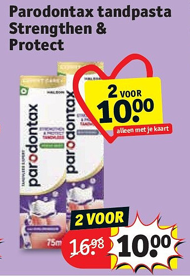 Parodontax tandpasta Strengthen & Protect