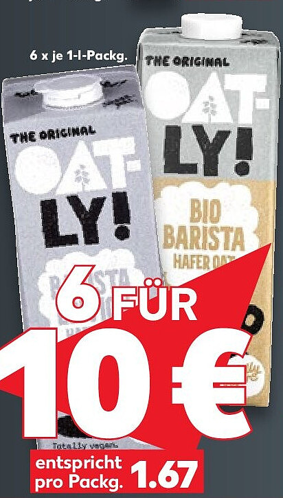 Haferdrink Barista, 6 x 1 l