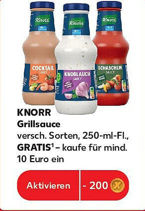 KNORR Grillsauce