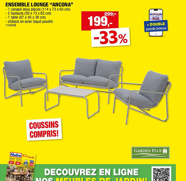 ENSEMBLE LOUNGE “ANCONA”
