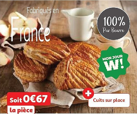 Chaussons aux pommes pur beurre