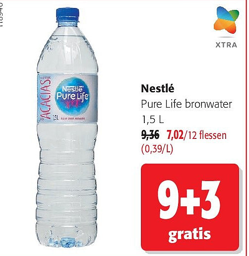 Nestlé Pure Life bronwater 1,5 L