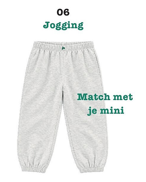 Lichtgrijze joggingbroek by Frances