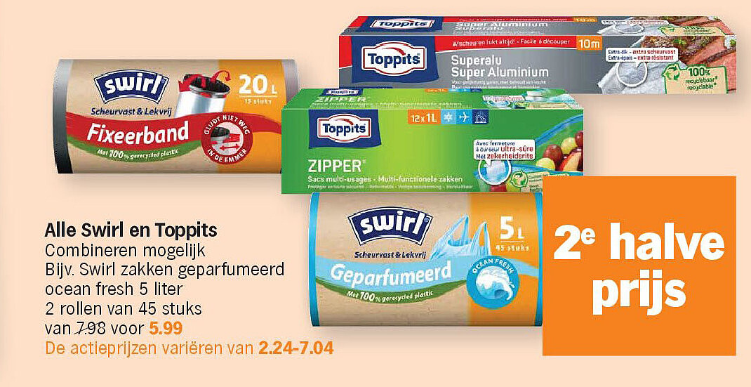 Alle Swirl en Toppits