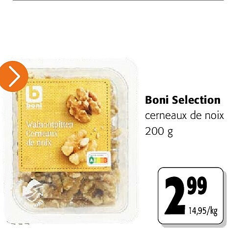 Boni Selection cerneaux de noix 200 g
