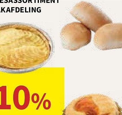Diepvriesassortiment in de bakafdeling