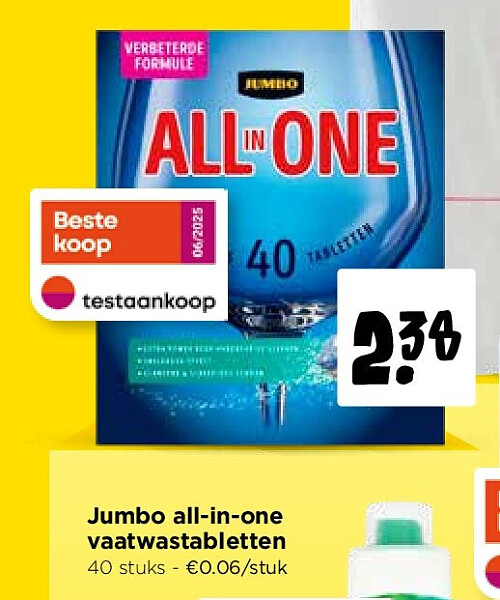 Jumbo all-in-one vaatwastabletten
