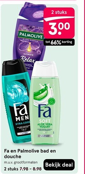 Palmolive bad en douche