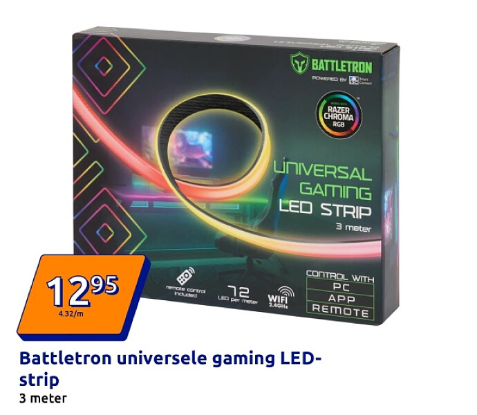 Battletron universele gaming LEDstrip