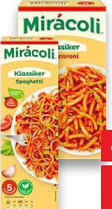 Mirácoli Spaghetti oder Macaroni