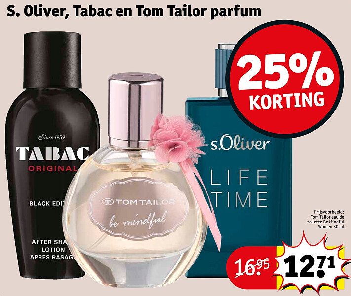 S. Oliver, Tabac en Tom Tailor parfum