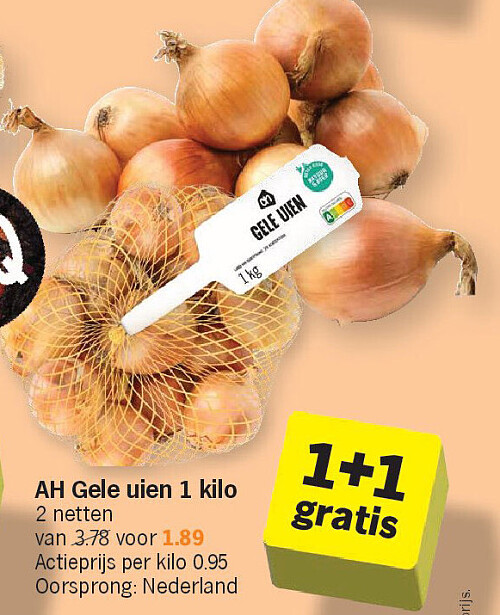AH Gele uien 1 kilo