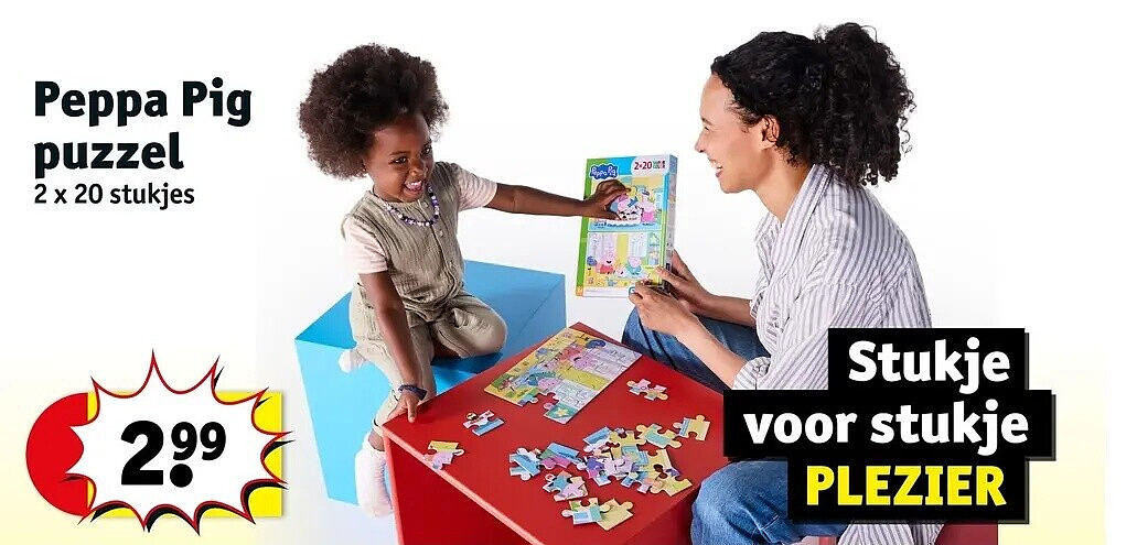 Peppa Pig puzzel