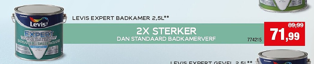 LEVIS EXPERT BADKAMER 2,5L