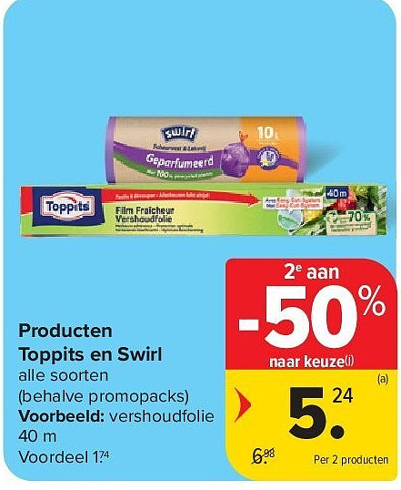 Producten Toppits en Swirl