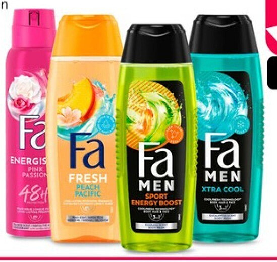 Deodorant en douchegel