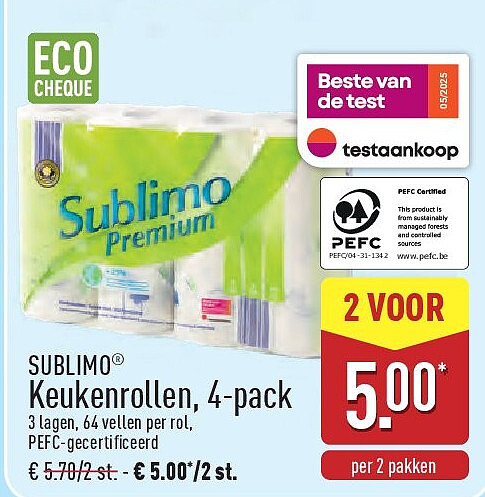 Keukenrollen, 4-pack