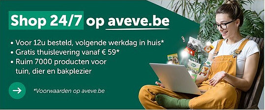 Shop 24/7 op aveve.be