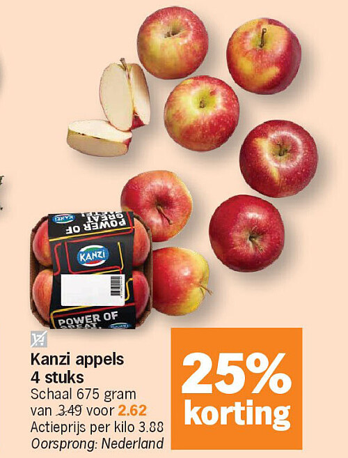 Kanzi appels 4 stuks