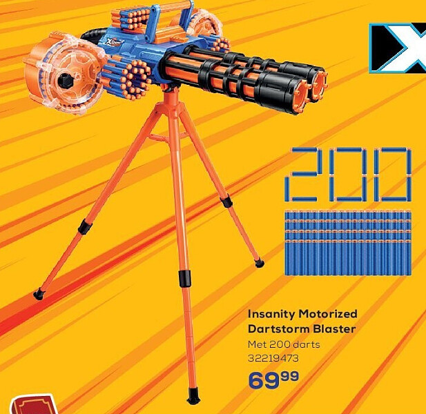 Insanity Motorized Dartstorm Blaster