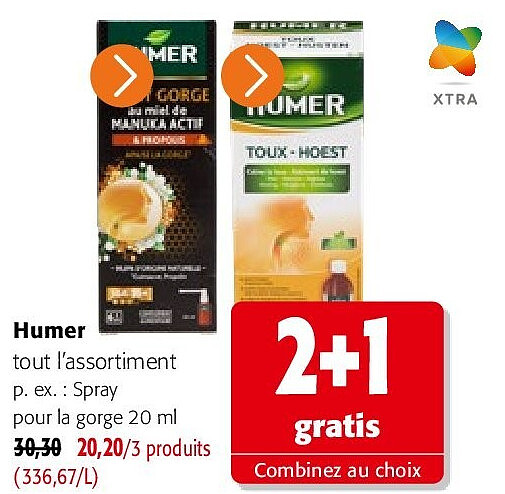 Humer tout l’assortiment