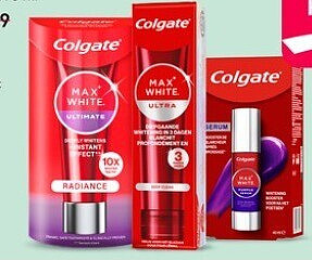 Colgate Max White Purple Serum, Ultra en Ultimate