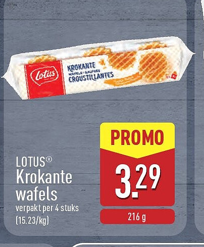 Krokante wafels