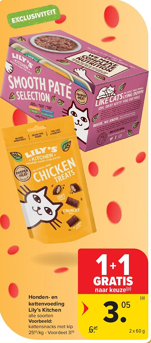 Honden- en kattenvoeding Lily’s Kitchen